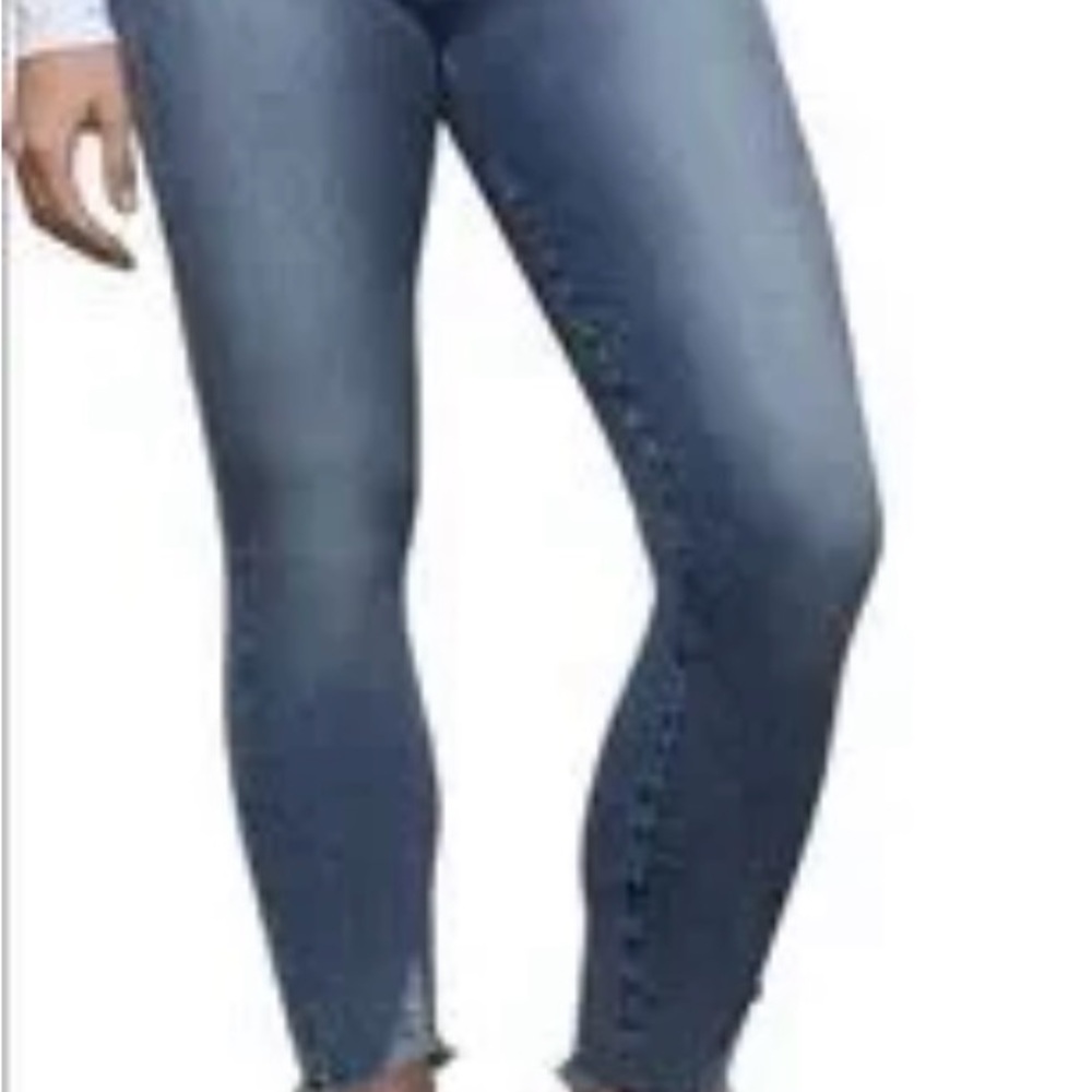 Zara Women's Denim Blue Skinny Jeans